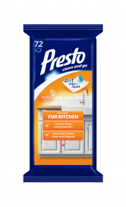 Presto household wet wipes for kitchen